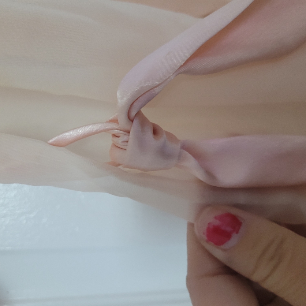 Elegant Pint Vintage  Robe - Picture 2 of 6